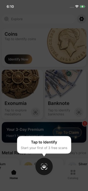 Coin Scanner screen 12: Paywall