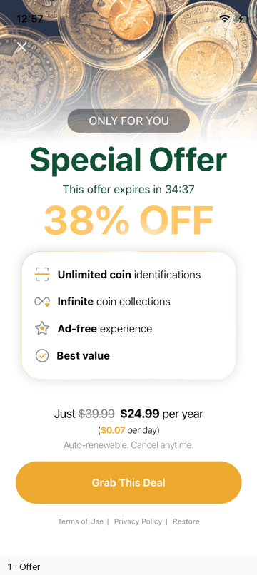 Coin ID recorded flow