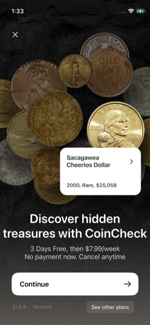 CoinCheck screen 12: Paywall