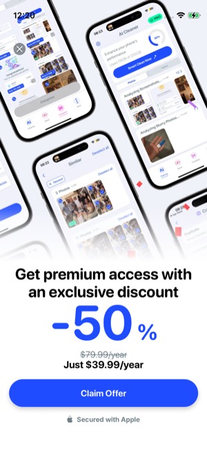 AI Cleaner screen 3: Offer screen