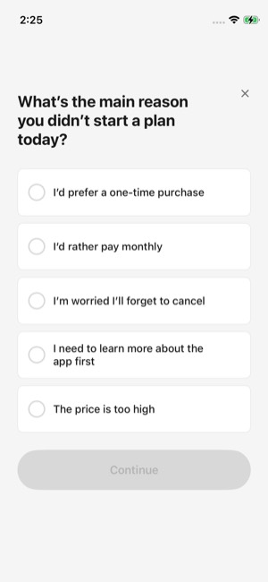 PictureThis screen 8: Quiz