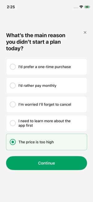 PictureThis screen 10: Quiz