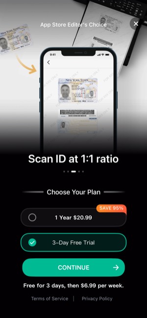 CamScanner screen 6: Offer screen