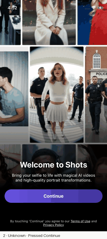 Shots recorded flow