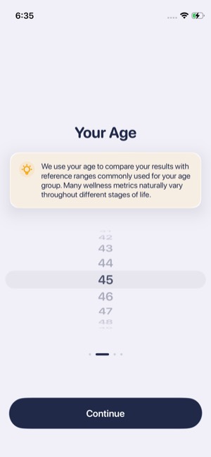 Heart Rate screen 5: Onboarding