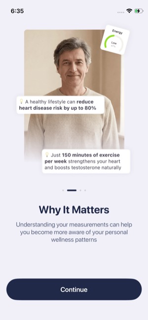 Heart Rate screen 6: Onboarding