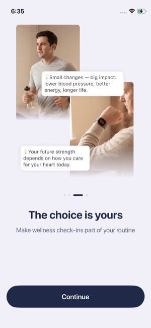 Heart Rate screen 8: Onboarding