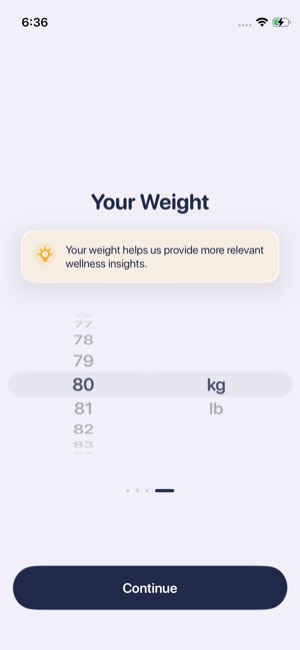 Heart Rate screen 9: Onboarding