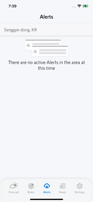 NOAARadar screen 14: Onboarding