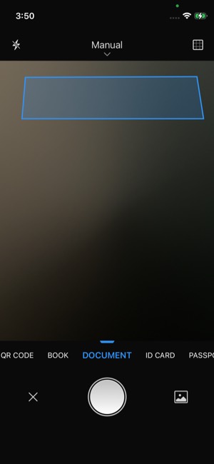 Tiny Scanner screen 13: Home