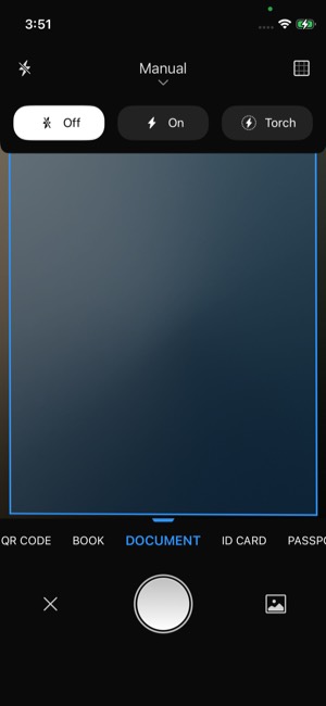 Tiny Scanner screen 15: Home