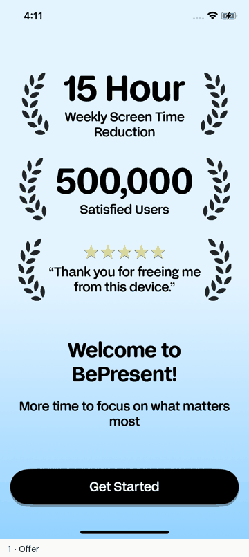 BePresent recorded flow