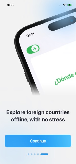 iTranslate screen 6: Onboarding