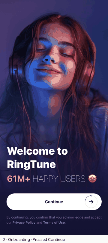 RingTune recorded flow