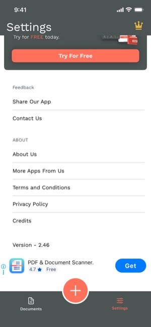 Scan Now screen 16: Paywall