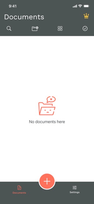 Scan Now screen 19: Home