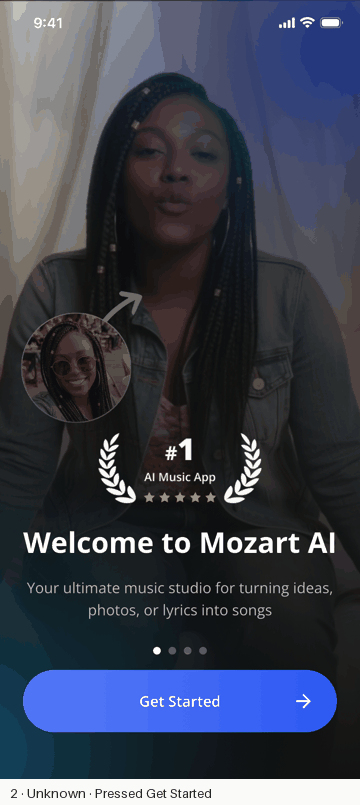 Mozart AI recorded flow