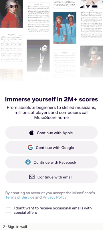 MuseScore recorded flow