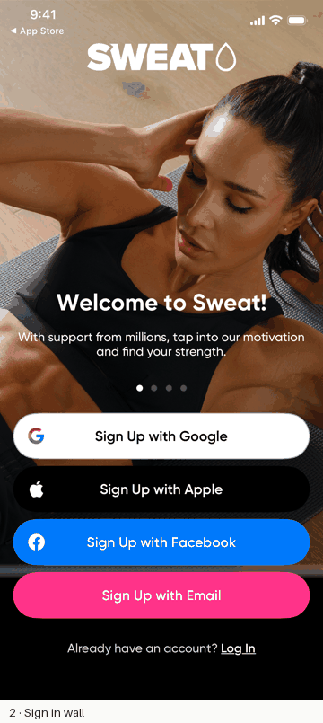Sweat recorded flow