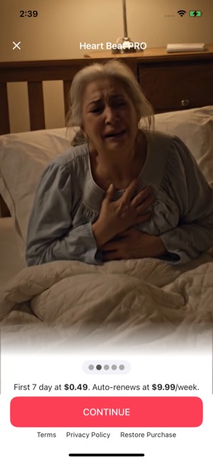 HeartBeat screen 10: Paywall