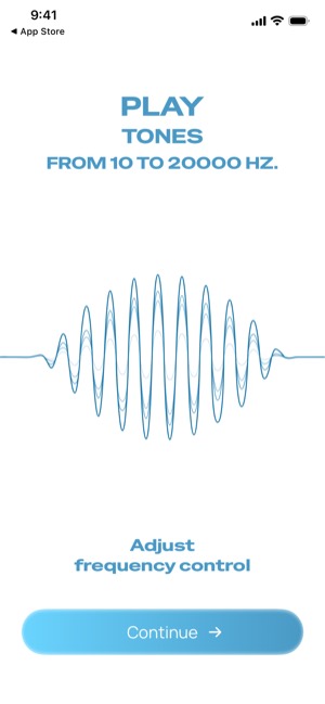 Clear Wave screen 4: Onboarding