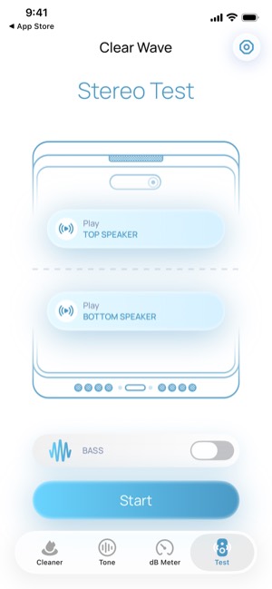 Clear Wave screen 12: Onboarding