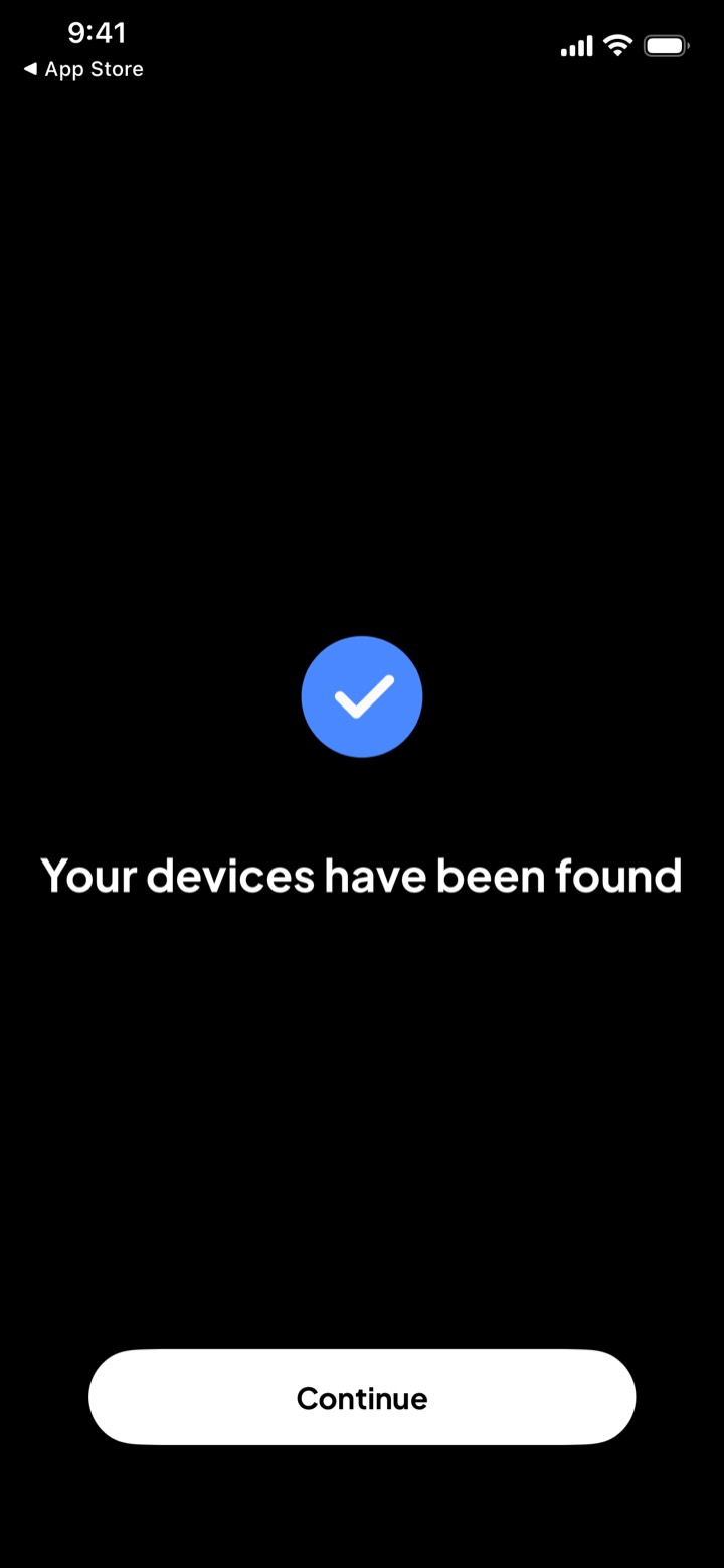 Speaker Connect screen 8: Onboarding