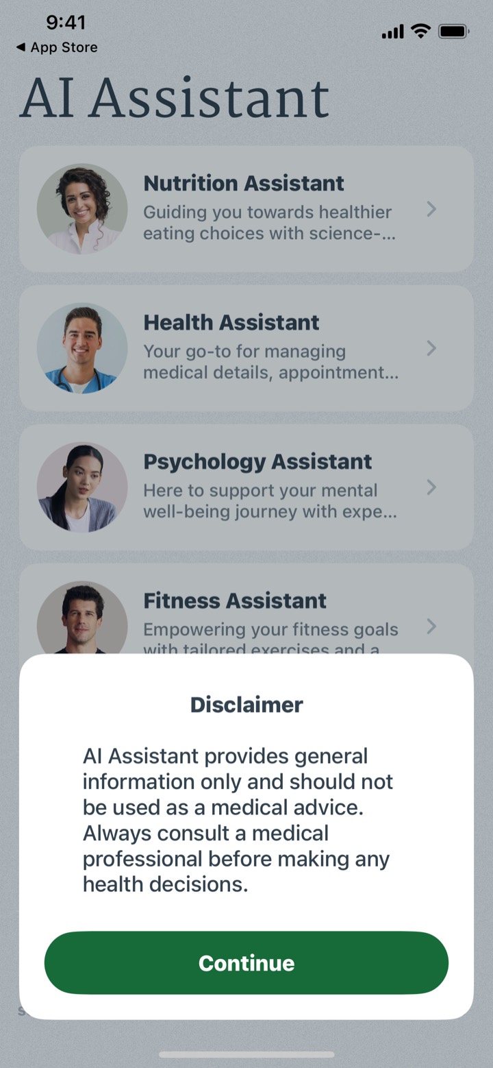 BalanceMe screen 10: Onboarding